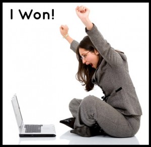 I Won business woman