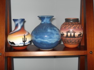 3 vases